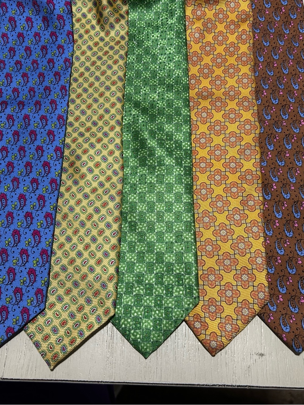 Robert Talbott Best of Class Tie LOT OF FIVE silk ties - Picture 7 of 7